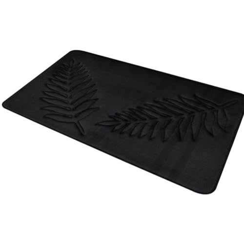 Kznifmk aus Memory-Schaum, in Blattform, saugfähig, leistungsstark, saugfähig, 40 x 60 cm B von Kznifmk