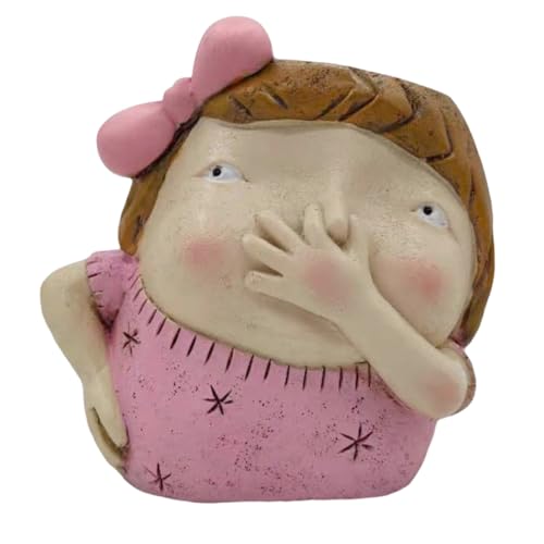 Kznifmk Blumentopf mit Nase Kneifen, Aus Kunstharz, für Zuhause, Garten, Schreibtisch, Dekoration, Geschenk Kznifmk Blumentopf mit Nase Kneifen, Aus Kunstharz, für Zuhause, Garten, Schreibtisch, Dekoration, Geschenk von Kznifmk