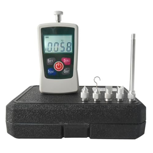 Kznifmk Digitales Kraftmessgerät, Push-Pull-Kraftmesser, digitaler Dynamometer von Kznifmk