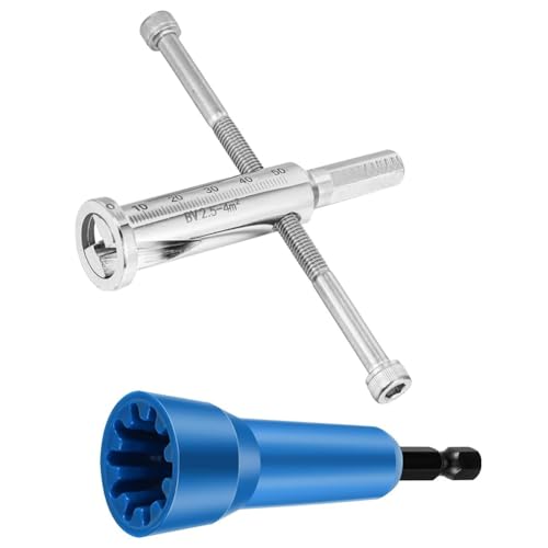 Kznifmk Drahtverdrillungswerkzeug, Twist-Draht-Anschlusssockel für Twist-Draht-Werkzeug mit 1/4-Spannfutter, Silber und Blau Kznifmk Drahtverdrillungswerkzeug, Twist-Draht-Anschlusssockel für Twist-Draht-Werkzeug mit 1/4-Spannfutter, Silber und Blau von Kznifmk