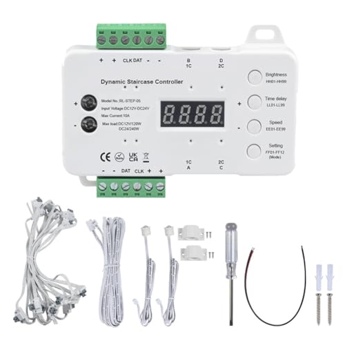 Kznifmk Induktionsregler Automatische Treppenlicht Stufenbeleuchtung Controller Automatische Treppenlicht Stufenbeleuchtung Controller Kznifmk Induktionsregler Automatische Treppenlicht Stufenbeleuchtung Controller Automatische Treppenlicht Stufenbeleuchtung Controller von Kznifmk