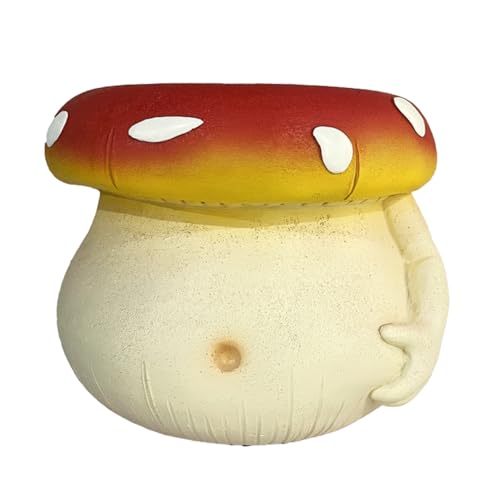 Kznifmk Niedlicher Bauchiger -Pflanztopf, Farbenfrohe, Einzigartige Sukkulenten-Töpfe mit Drainage, Kleine Regenbogen-Blumentöpfe für Pflanzen, Langlebig B von Kznifmk