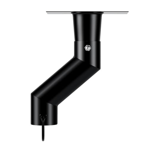 Kznifmk Regenketten-Dachrinnenadapter, Schwarz, Montageanzug für Dachrinnen-Fallrohrauslass Kznifmk Regenketten-Dachrinnenadapter, Schwarz, Montageanzug für Dachrinnen-Fallrohrauslass von Kznifmk