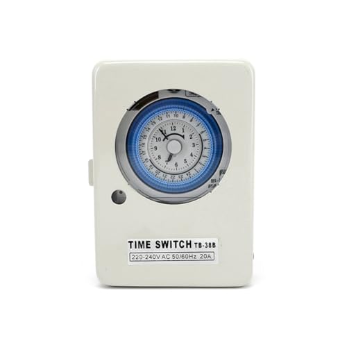 Kznifmk TB-38B Mikrocomputer Schienentyp Haushalt 220 V Zeitgesteuerter Schalter Zeitschaltuhr Mechanischer Timer von Kznifmk