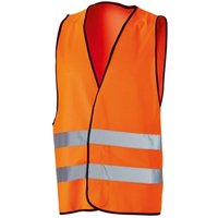 Polyester-Warnweste Leuchtorange Größe Universalgröße Polyester-Warnweste Leuchtorange Größe Universalgröße von L+D GRIFFY