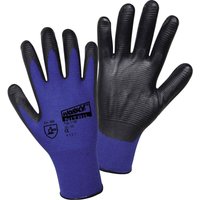 L+D worky Nylon Super Grip Nitrile 1165-7 Nylon Arbeitshandschuh Größe (Handschuhe): 7, S EN 388 C von LEIPOLD + DOHLE GMBH