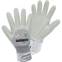 L+D COMFORT worker 1180SB-9 Baumwolle-Elasthan, Nitril Arbeitshandschuh Größe (Handschuhe): 9 1 von Grau