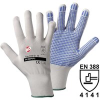 L+d noppi 1145-8 Nylon Arbeitshandschuh Größe (Handschuhe): 8, m en 388 cat ii 1 Paar von LEIPOLD + DOHLE GMBH