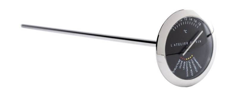 Weinthermometer 20 cm edelstahl von L'Atelier du Vin