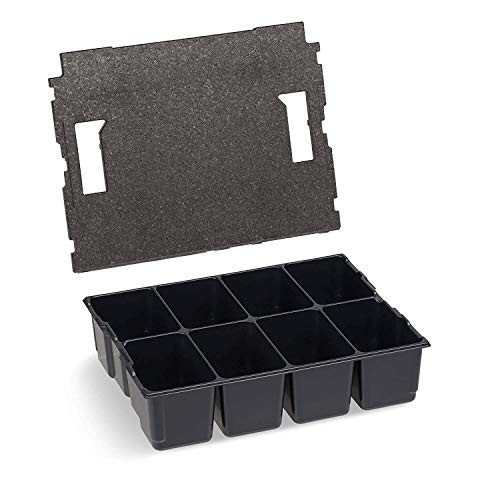 L-BOXX Sortimo Kleinteileeinsatz 8 Mulden mit Deckeleinlage für L-Boxx 136 altes Modell | NICHT GEEIGNET FÜR NEUES MODELL G4 von L-BOXX