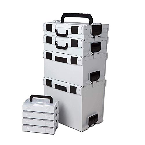 L-BOXX Sortimo L-Boxx Set | Starterpaket 4 in grau | L Boxx 102 bis 374 | mit 4 LBoxx Mini L-BOXX Sortimo L-Boxx Set | Starterpaket 4 in grau | L Boxx 102 bis 374 | mit 4 LBoxx Mini von L-BOXX