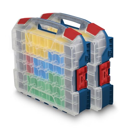 L-BOXX W-BOXX 102 Professional Blau inkl. Insetboxes 2er Set | Sortimentskasten L-Case | Schraubenbox Aufbewahrung mit transparentem Deckel L-BOXX W-BOXX 102 Professional Blau inkl. Insetboxes 2er Set | Sortimentskasten L-Case | Schraubenbox Aufbewahrung mit transparentem Deckel von L-BOXX