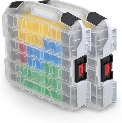 L-BOXX Sortimo W-BOXX 102 grau inkl. Insetboxes 2er Set | Sortimentskasten L-Case | Schraubenbox Aufbewahrung mit Deckel | Kleinteilemagazin Alternative L-BOXX Sortimo W-BOXX 102 grau inkl. Insetboxes 2er Set | Sortimentskasten L-Case | Schraubenbox Aufbewahrung mit Deckel | Kleinteilemagazin Alternative von L-BOXX