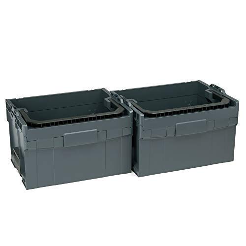L-BOXX Sortimo 2er Set LT-Boxx 272 anthrazit von L-BOXX