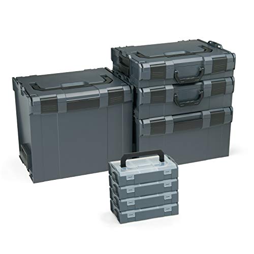 L-BOXX Sortimo L-Boxx Set Starterpaket 4 anthrazit L-BOXX Sortimo L-Boxx Set Starterpaket 4 anthrazit von L-BOXX