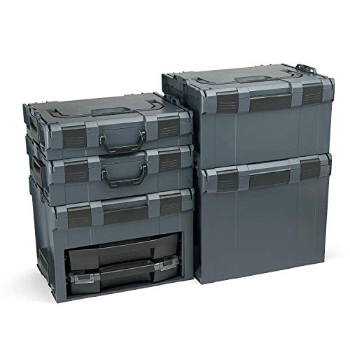 L-BOXX Sortimo L-Boxx Set anthra Gr1-4 / LS-Boxx bestückt L-BOXX Sortimo L-Boxx Set anthra Gr1-4 / LS-Boxx bestückt von L-BOXX