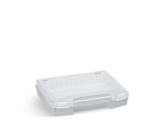 L-BOXX Sortimo i-BOXX 72 in grau | Aufbewahrungsbox Kleinteile Kunststoff | Ordnungssystem Kleinteile | Idealer Sortimentskasten klein von L-BOXX