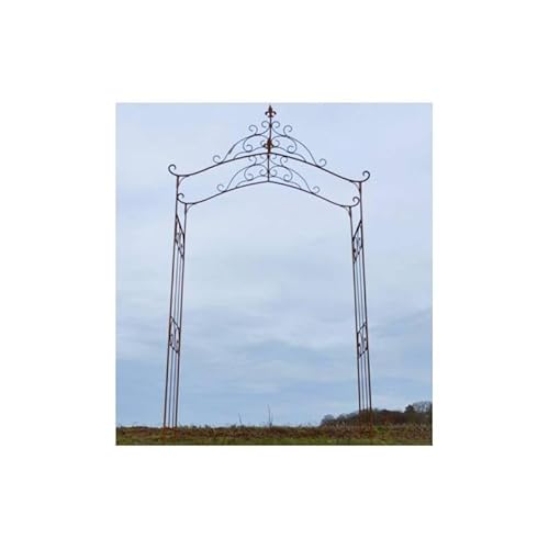 L'Héritier Du Temps Arche Graz Klettergerüst aus rohen Stahl oxidiert Rankhilfe Blumenmotiv Lilie 515,5 x 135,5 x 245 cm L'Héritier Du Temps Arche Graz Klettergerüst aus rohen Stahl oxidiert Rankhilfe Blumenmotiv Lilie 515,5 x 135,5 x 245 cm von L'Héritier Du Temps