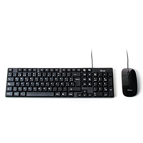 L-Link ll-kb-816-combo – Kit Tastatur + Maus USB, Schwarz von L-Link