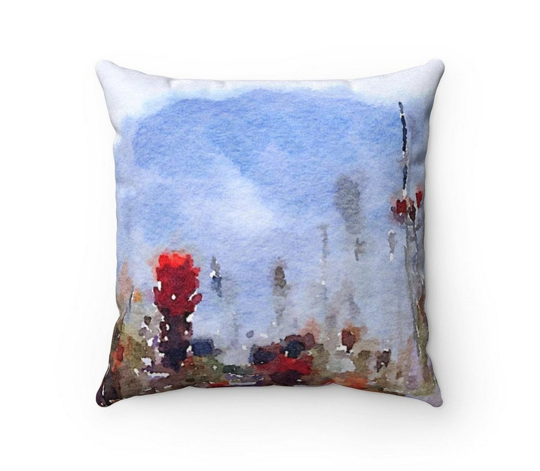 L Rempel Art Kissenbezug Kissenbezug Samt 45x45cm, Design einer Künstlerin aus der USA, handgefertigt, bedruckt in Kanada L Rempel Art Kissenbezug Kissenbezug Samt 45x45cm, Design einer Künstlerin aus der USA, handgefertigt, bedruckt in Kanada von L Rempel Art