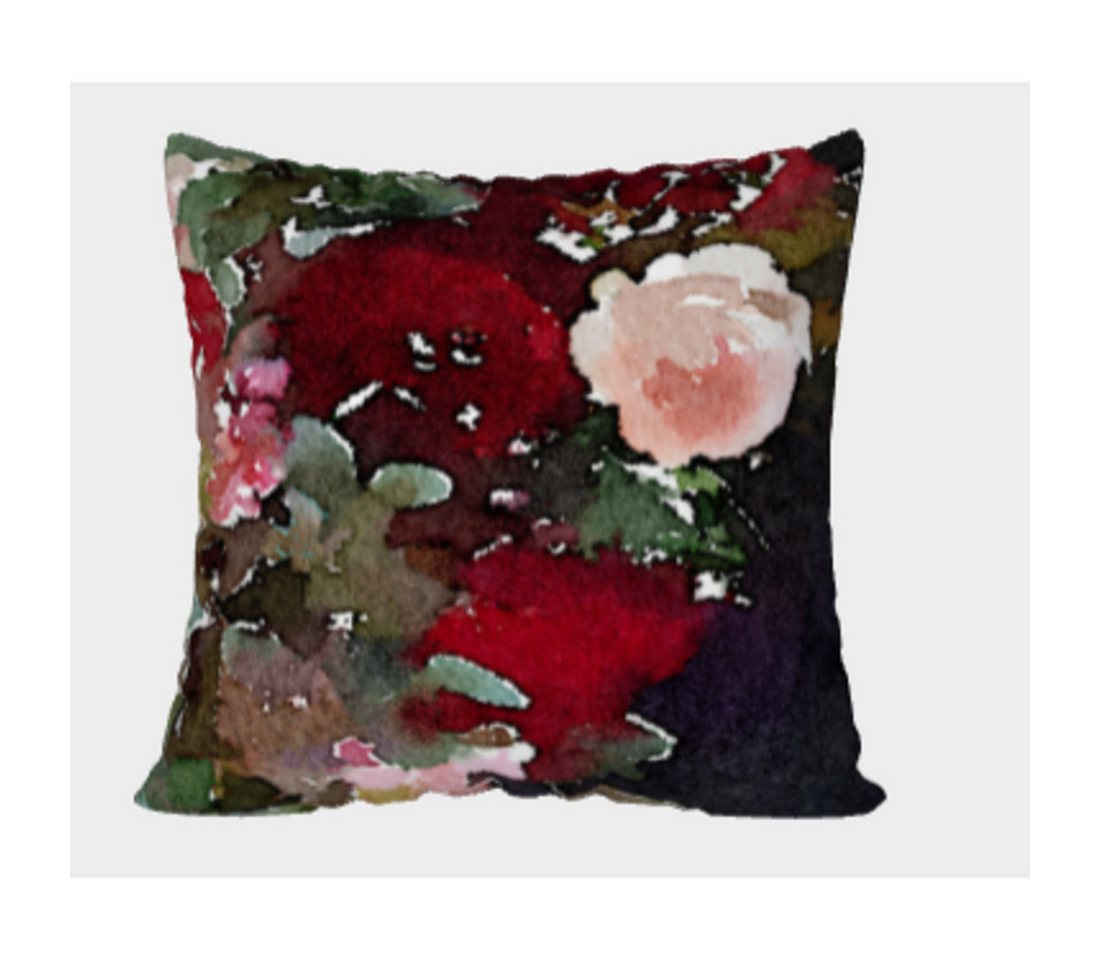 L Rempel Art Kissenbezug Kissenbezug Samt mit Reisverschluss 55x55 cm, Design einer Künstlerin aus der USA, handgefertigt, bedruckt in Kanada L Rempel Art Kissenbezug Kissenbezug Samt mit Reisverschluss 55x55 cm, Design einer Künstlerin aus der USA, handgefertigt, bedruckt in Kanada von L Rempel Art