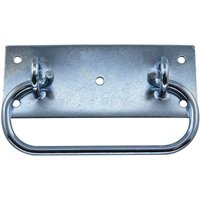Kistengriff verzinkt 100 x 40 mm von LÜSEBRINK