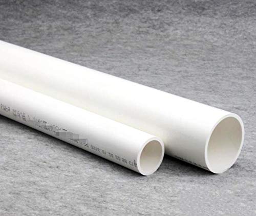 L-SHUNBAO 2pcs 50cm O.D. 20~50mm Weiß UPVC Rohr Hallo-Qualität Wasserversorgung Rohr Bewässerungs Aquarium PVC-Rohr-Aquarium Drainpipe Wasserrohr (Größe : Outer Dia.20mm) von L-SHUNBAO