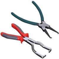 2x Kraftstoffleitungsklemme, Kraftstoffleitungs-Schnellverbinder-Demontagezange, Kraftstoffleitungsklemmenzange 2x Kraftstoffleitungsklemme, Kraftstoffleitungs-Schnellverbinder-Demontagezange, Kraftstoffleitungsklemmenzange von L&H-CFCAHL