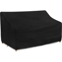 3-Sitzer-Gartenbank-Abdeckung 200 x 99 x 61/89 cm, wasserdicht, Gartensofa-Abdeckung, Oxford-Gewebe, winddicht, UV-beständig, mit Schnalle, Schwarz 3-Sitzer-Gartenbank-Abdeckung 200 x 99 x 61/89 cm, wasserdicht, Gartensofa-Abdeckung, Oxford-Gewebe, winddicht, UV-beständig, mit Schnalle, Schwarz von L&H-CFCAHL