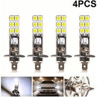 4 stücke LED H1 LED Auto 12V 6000K Weiß 12W LED Auto Nebel Treibende Lichter LED Scheinwerfer Birne Auto Beleuchtung von L&H-CFCAHL
