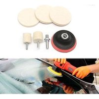 7-teiliges 3-Zoll-Bohrer-Polierpad-Set für Uhrenbildschirm-Windschutzscheiben-Kratzer-Reparaturset für die Tiefenreinigung von L&H-CFCAHL