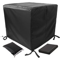 Abdeckung für Gartenmöbel, 60 x 60 x 60 cm, 420D Oxford-Gewebe, schwarz, Abdeckung für Gartentische, Gartenmöbel, wasserdicht, winddicht, Abdeckung für Gartenmöbel, 60 x 60 x 60 cm, 420D Oxford-Gewebe, schwarz, Abdeckung für Gartentische, Gartenmöbel, wasserdicht, winddicht, von L&H-CFCAHL