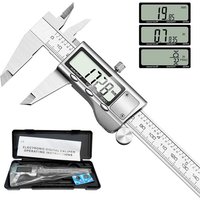 Fortschrittlicher digitaler Messschieber 150 mm, Edelstahl, Präzisionseinstellung, einfach zu bedienen Fortschrittlicher digitaler Messschieber 150 mm, Edelstahl, Präzisionseinstellung, einfach zu bedienen von L&H-CFCAHL