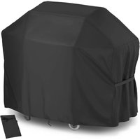 Grillabdeckung 165x71x122cm Schwarz Wasserdicht Grillabdeckung 210D bbq Schutzplane Anti-UV Anti-Wasser Anti-Feuchtigkeit für Weber Holland von L&H-CFCAHL