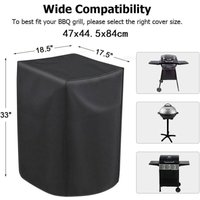 Schutzhülle 47x44,5x84cm 210D Oxford Schwarz für Plancha Trolley Grillabdeckung Schutzhülle 47x44,5x84cm 210D Oxford Schwarz für Plancha Trolley Grillabdeckung von L&H-CFCAHL