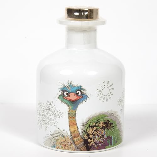 Lesser & Pavey Bug Art Oscar Straußen-Diffusor für Zuhause, schöner Lufterfrischer für Stressabbau und ruhigen Geist, Aromatherapie-Diffusor, Geschenk für Frauen und Männer von L & P Home & Gifts