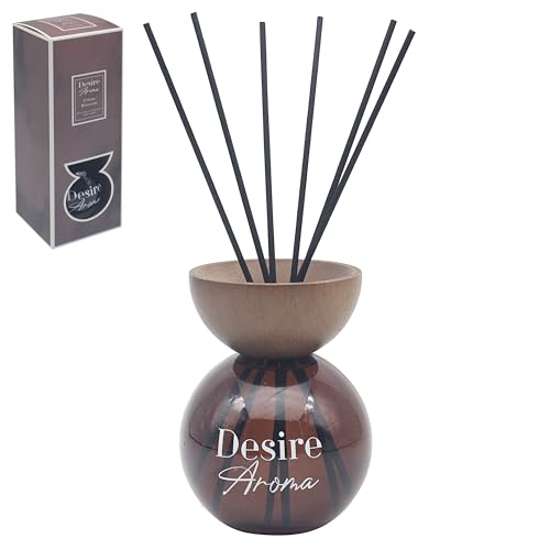Lesser & Pavey Desire Aroma Midsummer Night Diffusor, 250 ml, für Raumduft, schöner Lufterfrischer für Stressabbau und ruhigen Geist, Aromatherapie-Diffusor, Geschenk für Damen und Herren von L & P Home & Gifts
