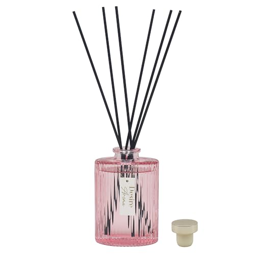 Lesser & Pavey Desire Aroma Rose & Bergamotte Diffusor, 180 ml, für Raumduft, schöner Lufterfrischer für Stressabbau und ruhigen Geist, Aromatherapie-Diffusor, Geschenk für Frauen und Männer Lesser & Pavey Desire Aroma Rose & Bergamotte Diffusor, 180 ml, für Raumduft, schöner Lufterfrischer für Stressabbau und ruhigen Geist, Aromatherapie-Diffusor, Geschenk für Frauen und Männer von L & P Home & Gifts