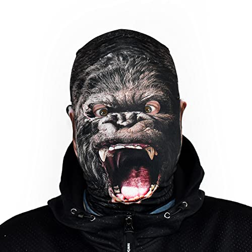 L&S PRINTS FOAM DESIGNS Gorilla Sensenmann mit 3D-Effekt, hergestellt in Yorkshire von L&S PRINTS FOAM DESIGNS