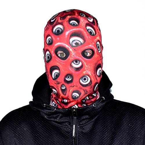 L&S PRINTS FOAM DESIGNS Horror-Maske mit 3D-Effekt, Horror-Maske für Halloween, hergestellt in Yorkshire von L&S PRINTS FOAM DESIGNS