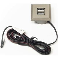 Usb Doppelsteckdose 12 v 5 v 1x2,1 a ≥ 10,5 w von L&S