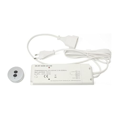 HV-Funkschalterset weiß 230 V 575 W L&S von L&S