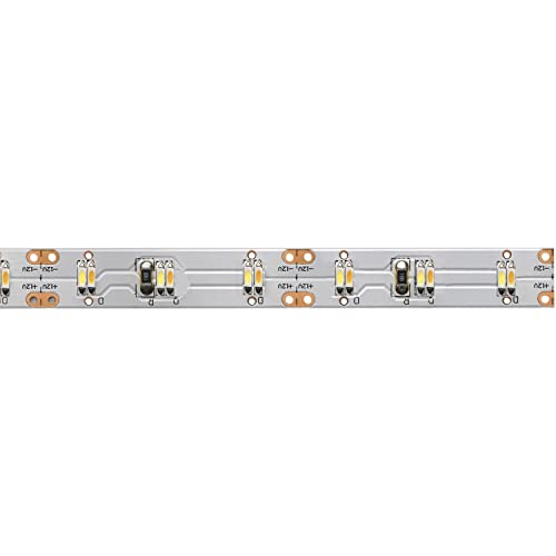 L&S Meccano DualColor LED Streifen selbstklebend, Led Band neutralweiß 4000K und warmweiss 3000K IP20, flexibel und trennbarer LED Strip 12V, 5m von L&S