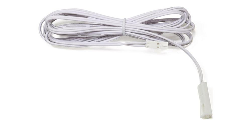 L&S Möbelbeschlag LED Verbindungsleitung passend für 24 V Länge 2000 mm weiß von L&S