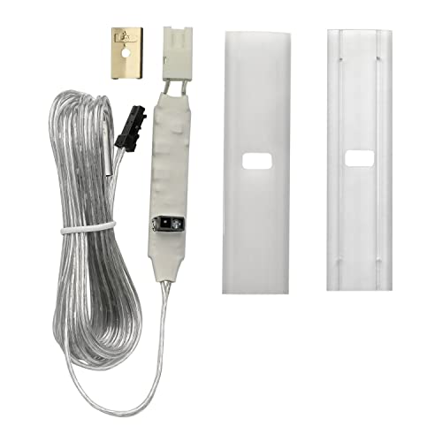 L&S Sensor Led IR Schalter, Infrarot Sensor Schalter mit Profilabdeckung für MEC-2 Einbau, 36W - 12V von L&S