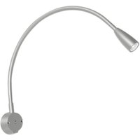 Led Bettpaneelleuchte Legis 24 v/dc alufarbig mit USB-Charger - LED-Bettleuchte mit flexiblem Arm und integriertem USB-Ladeanschluss, 3000K, 1,2W Led Bettpaneelleuchte Legis 24 v/dc alufarbig mit USB-Charger - LED-Bettleuchte mit flexiblem Arm und integriertem USB-Ladeanschluss, 3000K, 1,2W von L&S