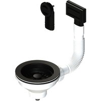 Küchenspüle Abflussstopfen mit Überlauf in Anthrazitschwarz, Anschluss Ø1"1/2 G L.B. PLAST D6701-AN-ELCL matt-schwarz Küchenspüle Abflussstopfen mit Überlauf in Anthrazitschwarz, Anschluss Ø1"1/2 G L.B. PLAST D6701-AN-ELCL matt-schwarz von L.B. PLAST