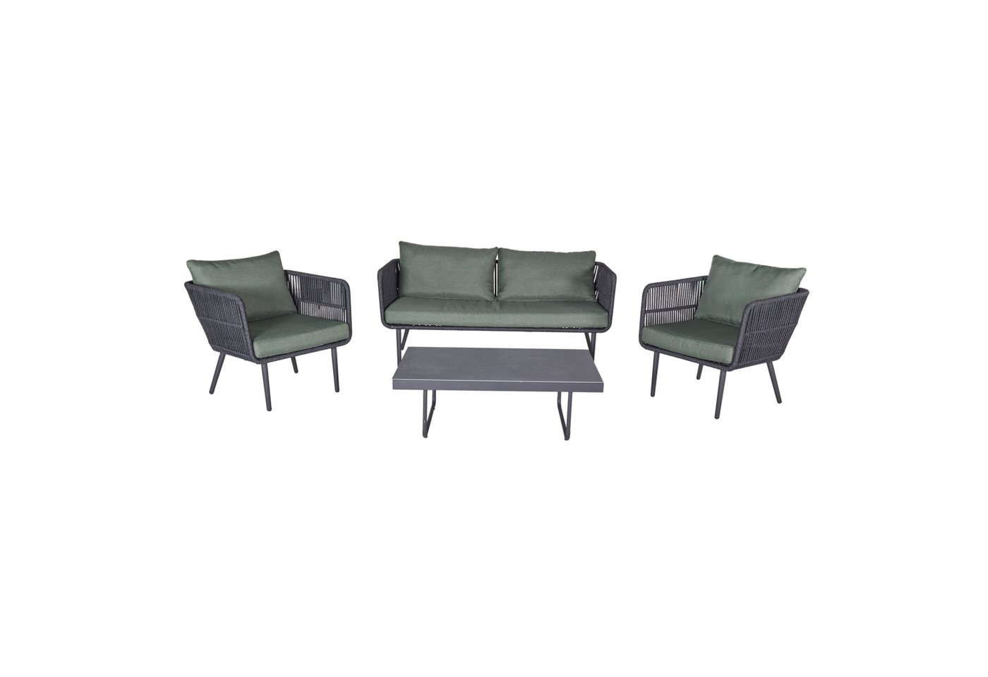 L.C. Wholesaler GmbH Loungeset SAIGON, 4-tlg. Loungeset L.C. Wholesaler GmbH Loungeset SAIGON, 4-tlg. Loungeset von L.C. Wholesaler GmbH