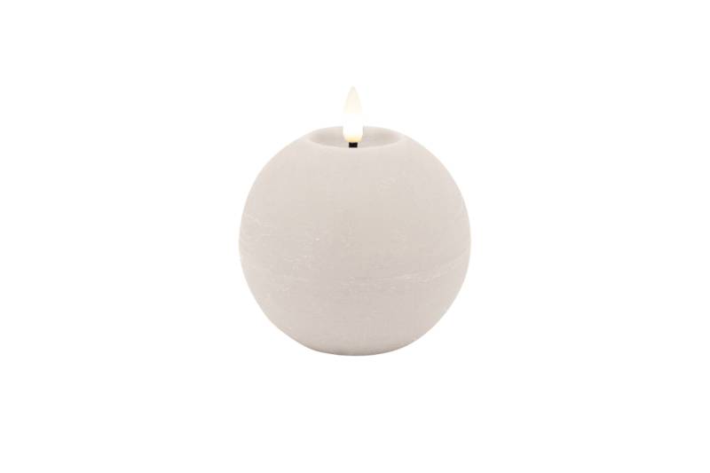 L.C. Wholesaler LED-Kugelkerze SUMMER ca. Ø 10, H 8,5cm in Summer pink rustic von L.C. Wholesaler