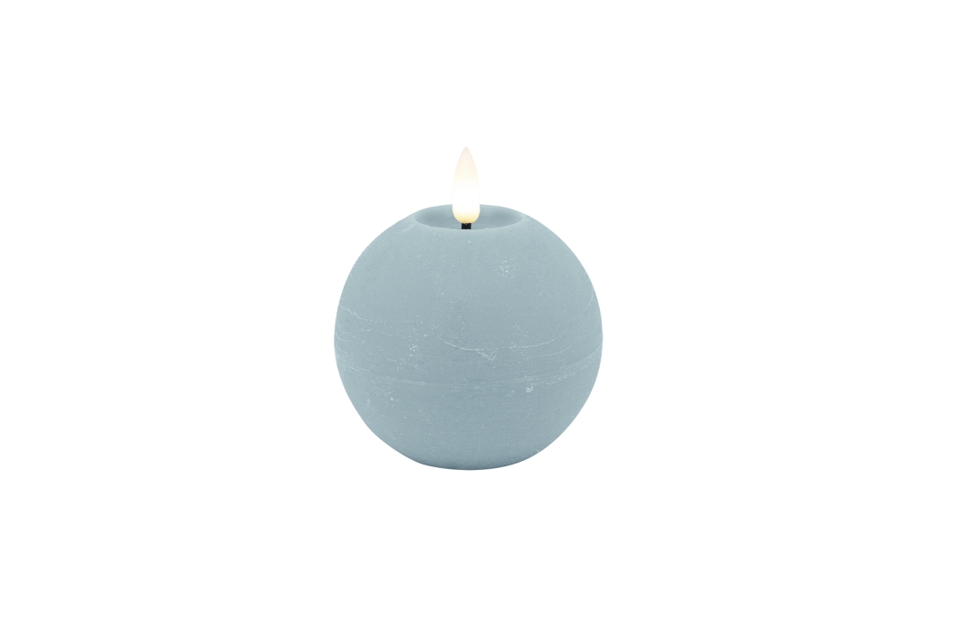 L.C. Wholesaler LED-Kugelkerze SUMMER ca. Ø 8, H 7cm in summer blue rustic L.C. Wholesaler LED-Kugelkerze SUMMER ca. Ø 8, H 7cm in summer blue rustic von L.C. Wholesaler